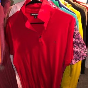 Michael Kors pima smooth polo red medium